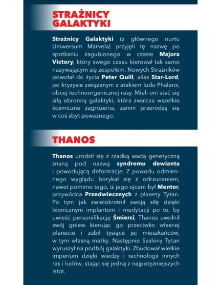 Wielkie pojedynki: Strażnicy Galaktyki kontra Thanos Komiksy z uniwersum Marvela Panini Wielkie pojedynki: Strażnicy Galaktyki kontra Thanos Komiksy z uniwersum Marvela Panini