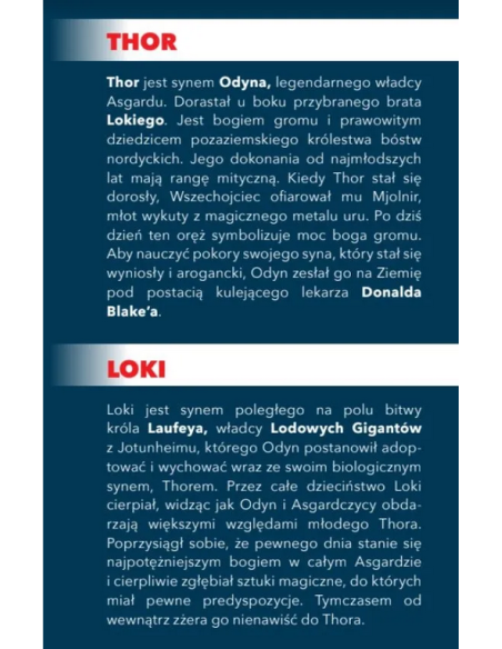 Wielkie pojedynki: Thor kontra Loki Komiksy z uniwersum Marvela Panini Wielkie pojedynki: Thor kontra Loki Komiksy z uniwersum Marvela Panini