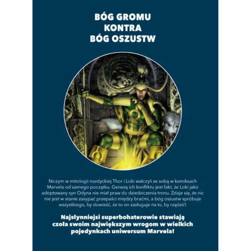 Wielkie pojedynki: Thor kontra Loki Komiksy z uniwersum Marvela Panini Wielkie pojedynki: Thor kontra Loki Komiksy z uniwersum Marvela Panini