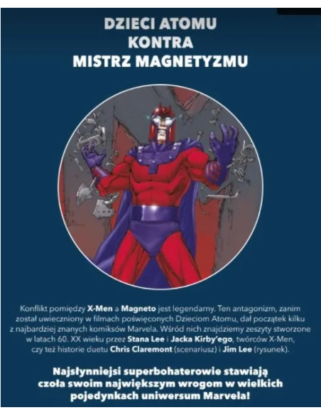 Wielkie pojedynki: X-Men kontra Magneto Komiksy z uniwersum Marvela Panini