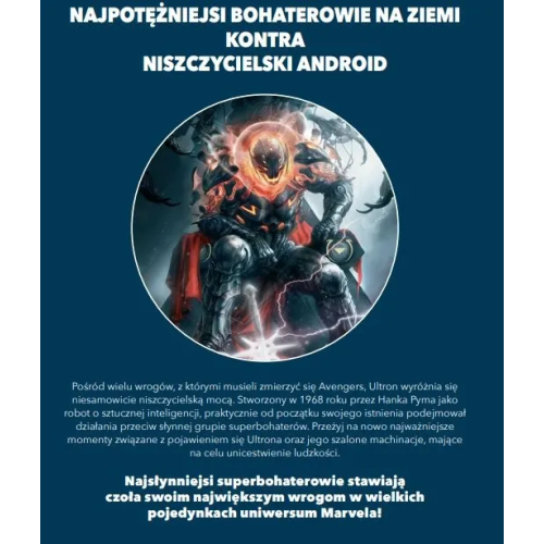 Wielkie pojedynki: Avengers kontra Ultron Komiksy z uniwersum Marvela Panini
