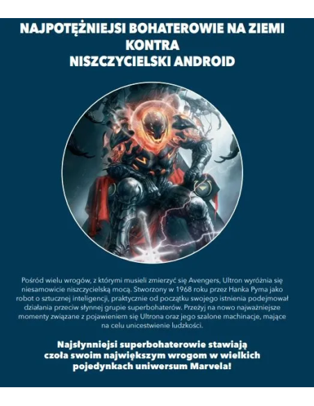 Wielkie pojedynki: Avengers kontra Ultron Komiksy z uniwersum Marvela Panini