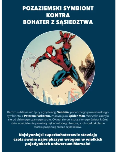 Wielkie pojedynki: Venom kontra Spider-Man Komiksy z uniwersum Marvela Panini