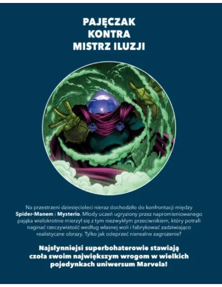 Wielkie pojedynki: Spider-man kontra Mysterio Komiksy z uniwersum Marvela Panini