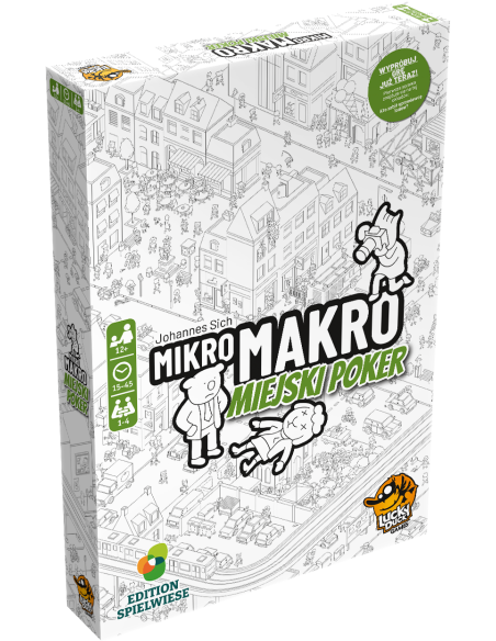 MikroMakro: Miejski poker Pozostałe gry Lucky Duck Games MikroMakro: Miejski poker Pozostałe gry Lucky Duck Games