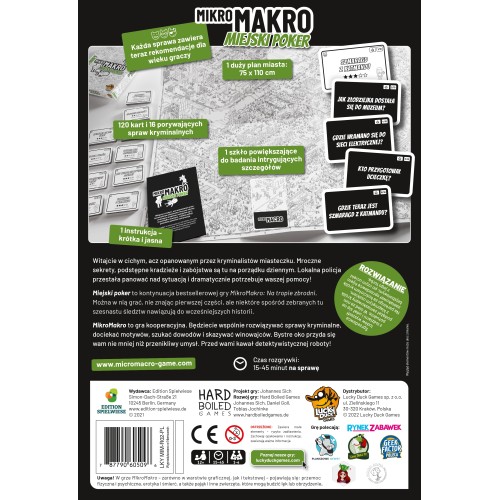 MikroMakro: Miejski poker Pozostałe gry Lucky Duck Games MikroMakro: Miejski poker Pozostałe gry Lucky Duck Games