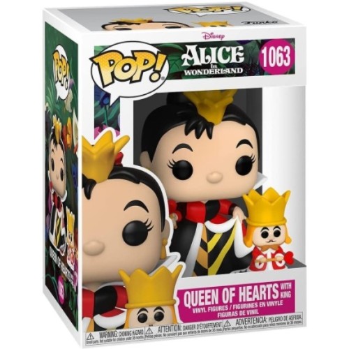Figurka Funko POP Disney: Alice in Wonderland 70th - Queen w/King 1063 Funko - Disney  Funko - POP!