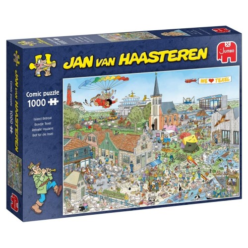 Puzzle 1000 el. JAN VAN HAASTEREN \\"Zacisze\\" na wyspie Texel Seria - Jan Van Haasteren Jumbo