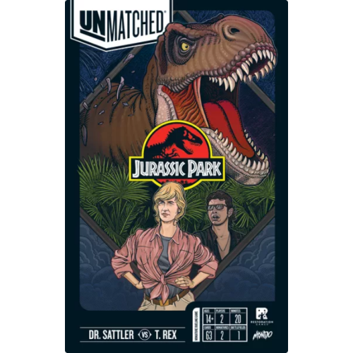 Unmatched: Jurassic Park Sattler vs. T-Rex Pozostałe gry Restoration Games