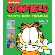Garfield - Tłusty koci trójpak, tom 12 Komiksy dla dzieci i młodzieży Egmont
