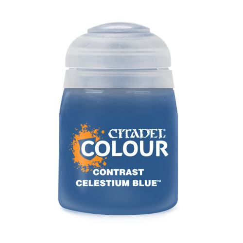 Farba Citadel Contrast CELESTIUM BLUE 18 ml Przedsprzedaż Games Workshop