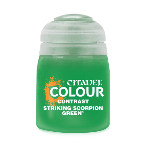 Farba Citadel Contrast Striking Scorpion Green 18 ml Przedsprzedaż Games Workshop