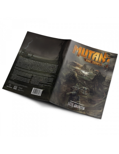 Mutant: Rok Zerowy - Kompendium Strefy 1: Leże Zaurów Facebook Galakta