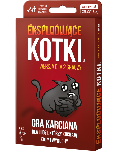 Eksplodujące Kotki: Wersja dla 2 graczy Facebook Rebel