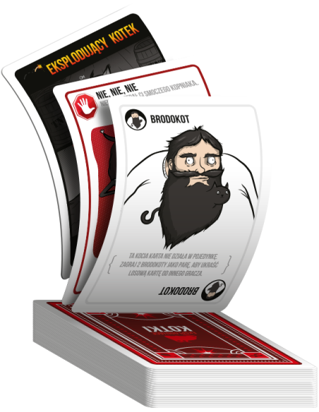 Eksplodujące Kotki: Wersja dla 2 graczy Facebook Rebel