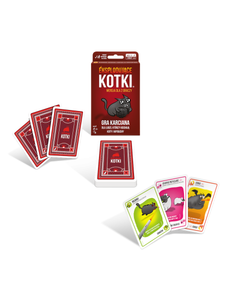 Eksplodujące Kotki: Wersja dla 2 graczy Facebook Rebel