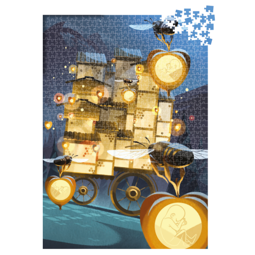 Dixit: Puzzle - Deliveries (1000 elementów) Przedsprzedaż Rebel