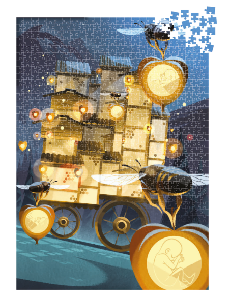 Dixit: Puzzle - Deliveries (1000 elementów) Przedsprzedaż Rebel