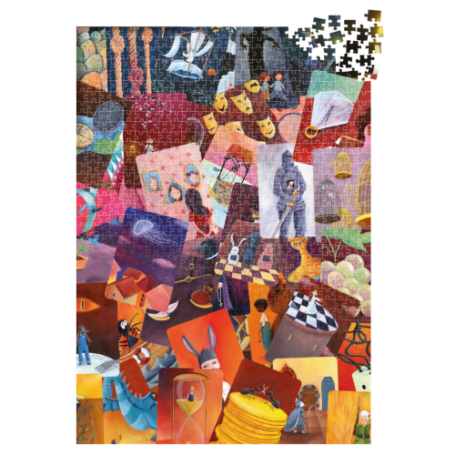 Dixit: Puzzle - Red MishMash (1000 elementów) Przedsprzedaż Rebel