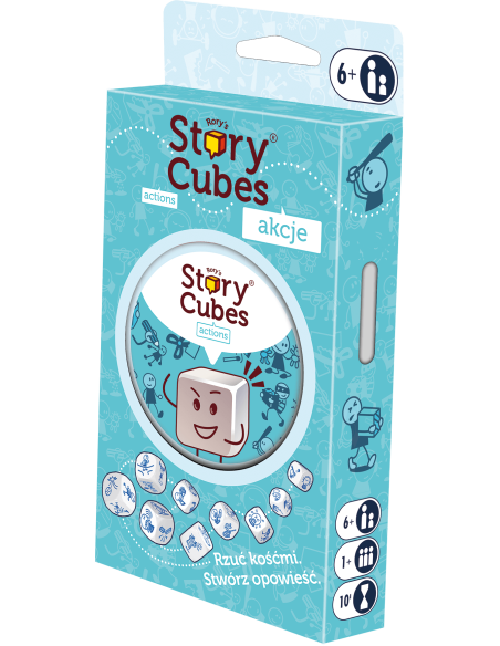 Story Cubes: Akcje (nowa edycja) Rodzinne Rebel Story Cubes: Akcje (nowa edycja) Rodzinne Rebel