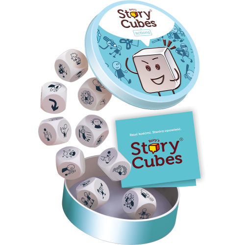 Story Cubes: Akcje (nowa edycja) Rodzinne Rebel Story Cubes: Akcje (nowa edycja) Rodzinne Rebel