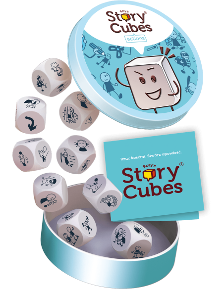 Story Cubes: Akcje (nowa edycja) Rodzinne Rebel Story Cubes: Akcje (nowa edycja) Rodzinne Rebel