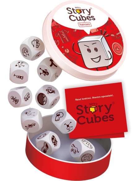 Story Cubes: Bohaterowie (nowa edycja) Rodzinne Rebel