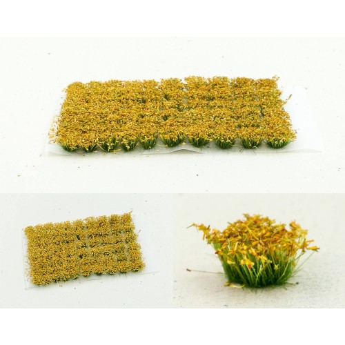 Paint Forge Kępki kwiatów Amber Field 6 mm 70 szt. Trawa i Posypki Paint Forge