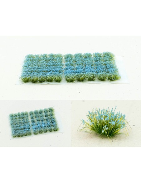 Paint Forge Kępki kwiatów Light Blue Flowers 6 mm 70 szt. Trawa i Posypki Paint Forge