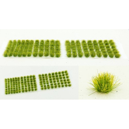 Paint Forge 18-06 Kępki trawy Wild field 6mm 140szt. Trawa i Posypki Paint Forge