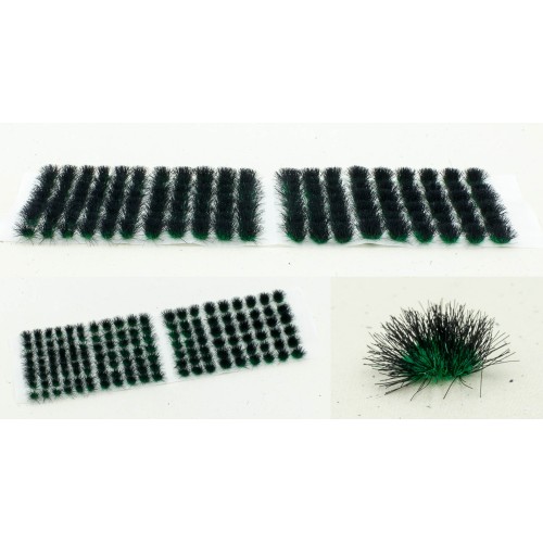 Paint Forge Kępki trawy Aegir Black 6mm 140szt. Trawa i Posypki Paint Forge