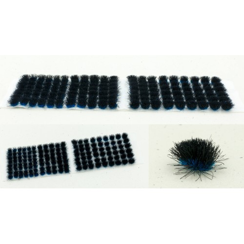 Paint Forge Kępki trawy Fobos Black 6mm 140szt. Trawa i Posypki Paint Forge Paint Forge Kępki trawy Fobos Black 6mm 140szt. Trawa i Posypki Paint Forge