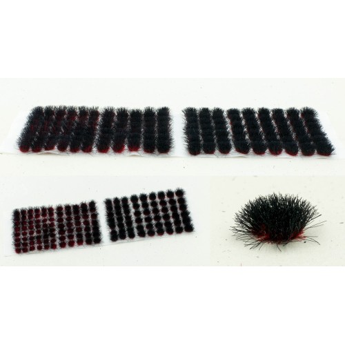Paint Forge Kępki trawy Deimos Black 6mm 140szt. Trawa i Posypki Paint Forge Paint Forge Kępki trawy Deimos Black 6mm 140szt. Trawa i Posypki Paint Forge