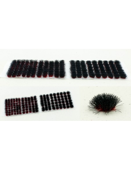 Paint Forge Kępki trawy Deimos Black 6mm 140szt. Trawa i Posypki Paint Forge Paint Forge Kępki trawy Deimos Black 6mm 140szt. Trawa i Posypki Paint Forge