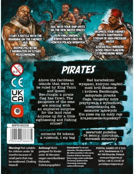 Neuroshima HEX 3.0: Pirates PL/ENG Przedsprzedaż Portal