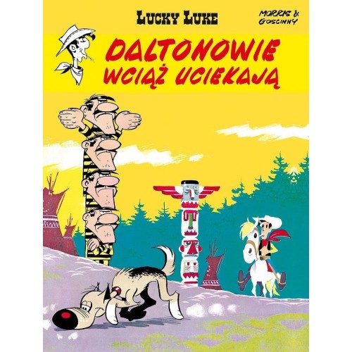 Lucky Luke - 23 - Daltonowie wciąż uciekają Komiksy dla dzieci i młodzieży Egmont