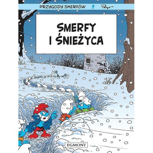 Smerfy - 39 - Smerfy i śnieżyca Komiksy dla dzieci i młodzieży Egmont