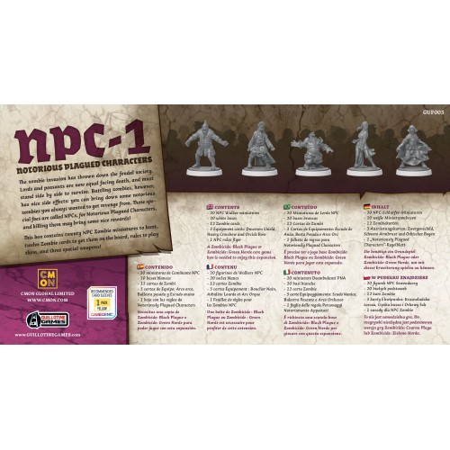 Zombicide: Czarna Plaga: NPC-1