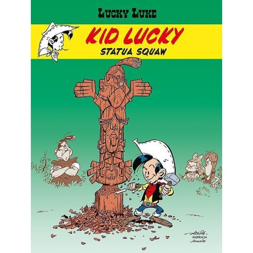 Lucky Luke. Kid Lucky - 3 - Statua Squaw