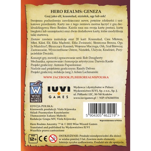 Hero Realms: Geneza