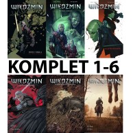 Wiedźmin - komplet tomów 1-6