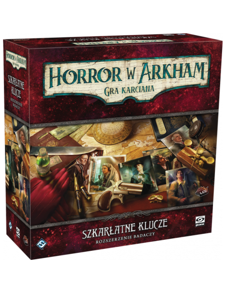 Horror w Arkham LCG: Szkarłatne klucze -  Rozszerzenie badaczy