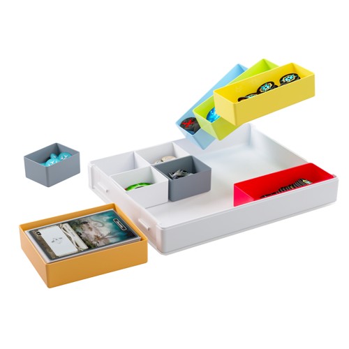 Gamegenic: Token Silo - White/Multicolor Gamegenic: Token Silo - White/Multicolor