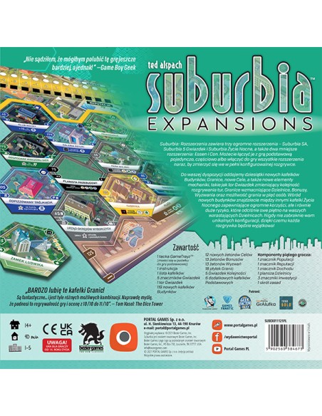 Suburbia: Rozszerzenia