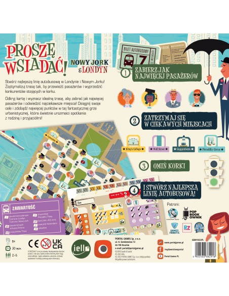 Proszę wsiadać: Nowy Jork i Londyn