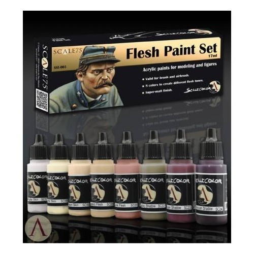 Scale 75: Flesh Paint Set