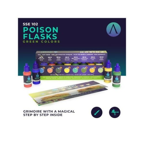 Scale 75: Instant - Poison Potions Paint Set