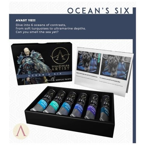 Scale 75: Ocean's Six Paint Set