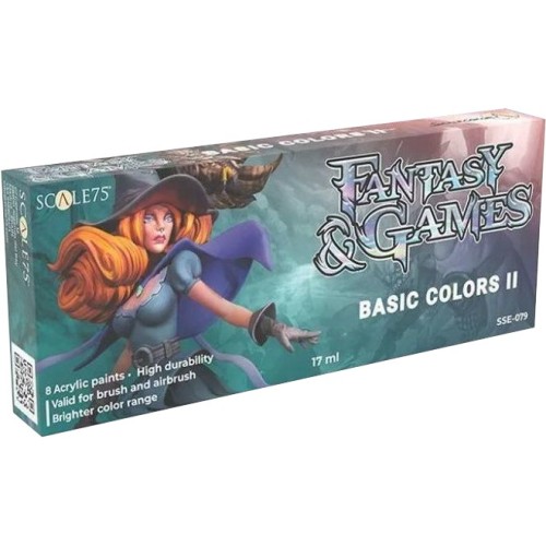 Scale75: Fantasy & Games - Paint Set - Basic Colors II