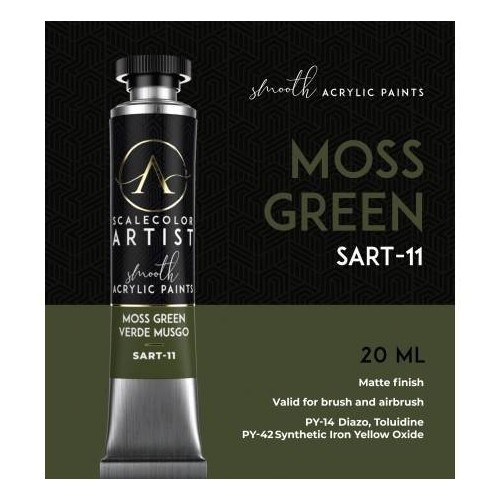 ScaleColor: Art - Moss Green